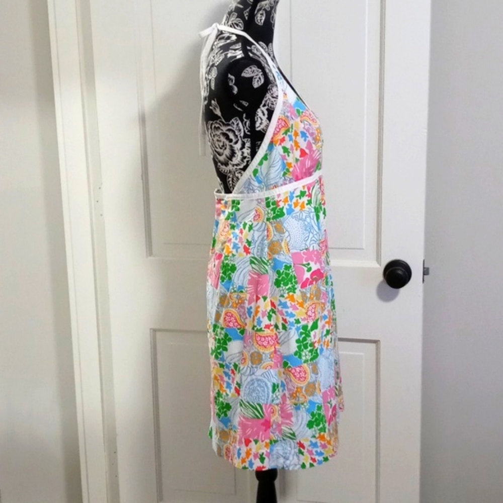 Htf/Vtg Lilly Pulitzer - Multi Patchwork Halter T… - image 6